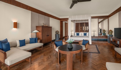 Suite, 1 Schlafzimmer, Nichtraucher, Blick auf die Anlage