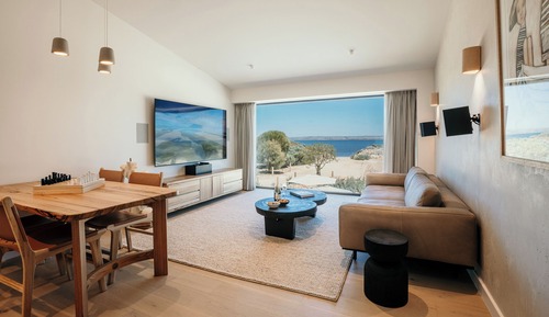 Deluxe-Suite, 1 King-Bett und Schlafsofa, Meerblick