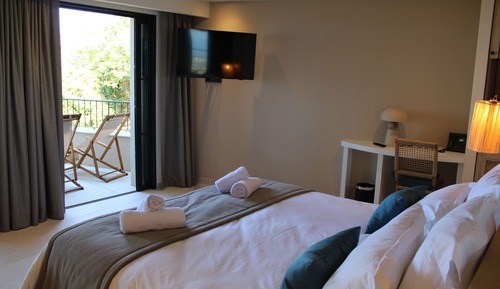 Superior-Doppelzimmer, Balkon, Meerblick