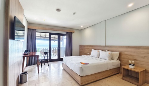 Deluxe-Doppel- oder -Zweibettzimmer, Meerblick