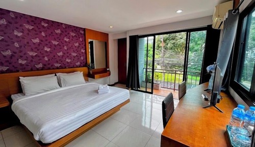 Deluxe-Zimmer, 1 Schlafzimmer, Bergblick