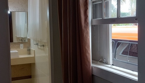 Superior-Dreibettzimmer, eingeschränkter Meerblick