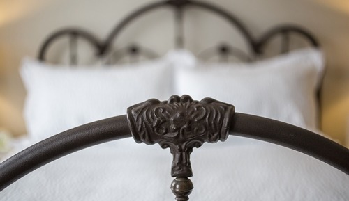 Doppel- oder Zweibettzimmer, Gartenblick