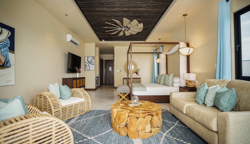 Luxury-Zimmer, 1 Schlafzimmer, Balkon, Meerblick