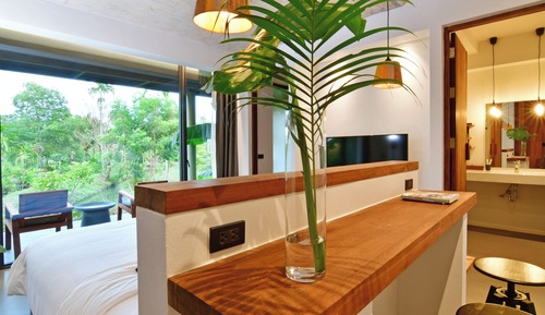 Deluxe-Doppelzimmer, Gartenblick