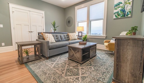 Premium-Apartment, 1 Schlafzimmer, Nichtraucher, Stadtblick