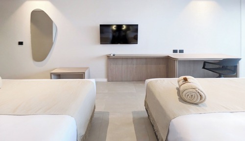 Panoramic-Doppelzimmer, Stadtblick