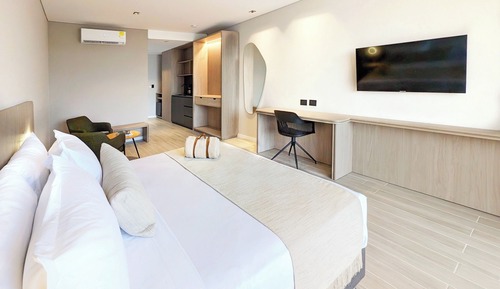 Panoramic-Suite, Balkon, Stadtblick