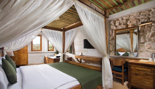 Honeymoon-Zimmer, 1 King-Bett, Nichtraucher, Talblick