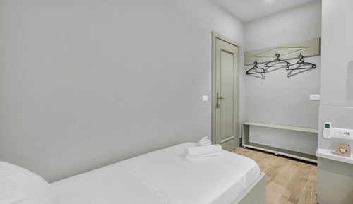 Comfort-Dreibettzimmer, 3 Einzelbetten, Gartenblick