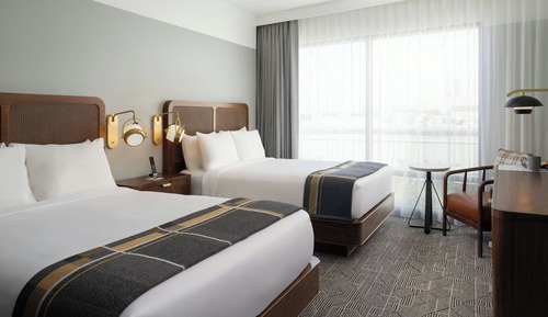 Classic-Zimmer, 2 Queen-Betten, Nichtraucher, Turm (Mobility Accessible, Tub)