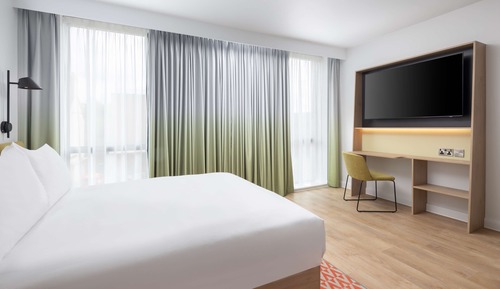 Zimmer, 1 King-Bett, barrierefrei