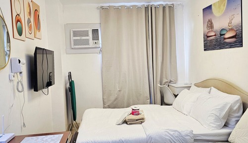 Standard-Studio, 1 Queen-Bett und Schlafsofa, Stadtblick