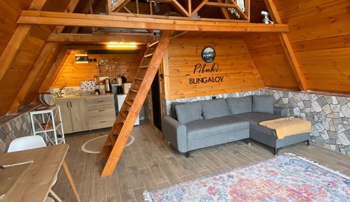 Basic-Bungalow, Bergblick