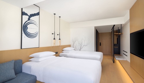 Standardzimmer, 2 Einzelbetten, Stadtblick