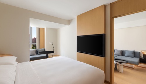 Executive-Suite, 1 King-Bett, Stadtblick