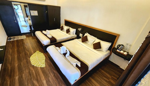 Familien-Suite, Poolblick