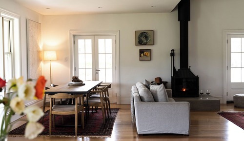 Luxury-Haus, Blick auf den Weinberg