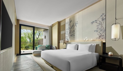 Zimmer, 1 King-Bett (Courtyard Wellbeing)