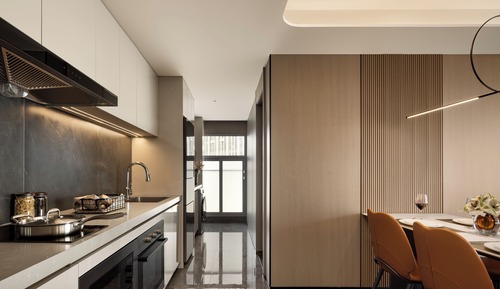 Executive-Apartment, Blick auf den Innenhof