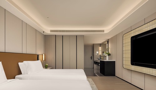 Superior-Zweibettzimmer, Blick auf den Innenhof