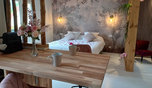 Luxury-Suite, 1 King-Bett, Sauna, Hügelblick
