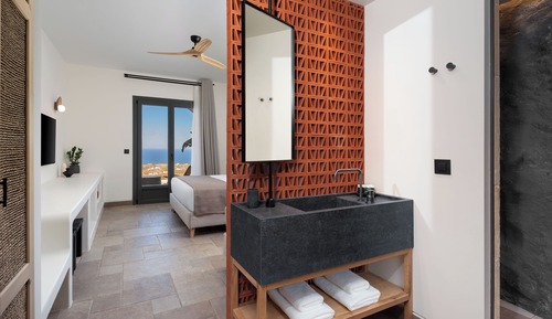 Exclusive-Zimmer, Whirlpool, Meerblick