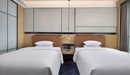 Business-Zimmer, 2 Doppelbetten