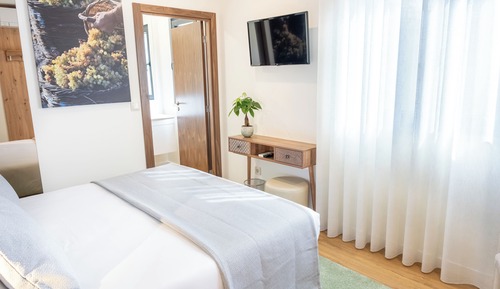 Comfort-Doppelzimmer, Blick auf den Weinberg
