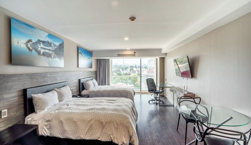 Luxury-Apartment, 2 Doppelbetten, Executive-Etage