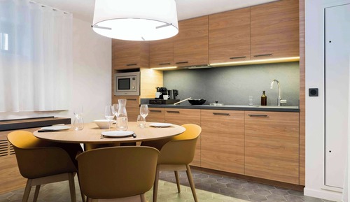 Premium-Apartment, 1 King-Bett