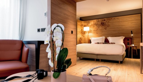 Premium-Zimmer, 1 Schlafzimmer, Gartenblick (King Bed)