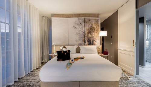 Premium-Zimmer, 1 Schlafzimmer, Gartenblick (Queen Bed)