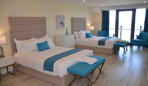 Studiosuite, 2 Queen-Betten, Strandblick