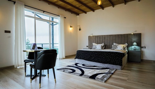 Deluxe-Doppelzimmer, Balkon, Bergblick