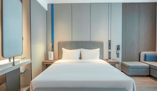 Standardzimmer, 1 King-Bett, Stadtblick