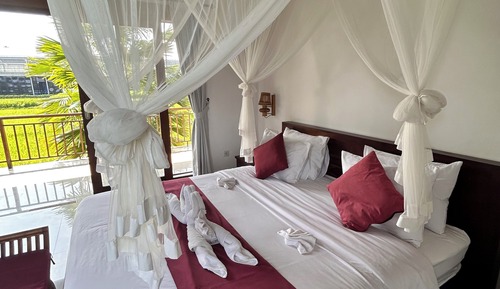 Deluxe-Doppelzimmer, Gartenblick