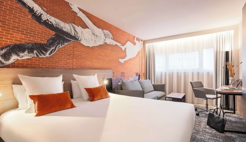 Classic-Zimmer, 1 King-Bett und Schlafsofa