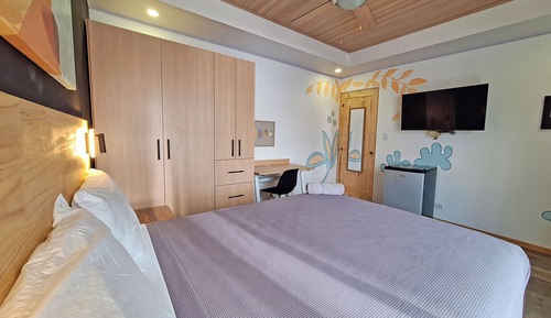 Comfort-Zimmer, Gartenblick