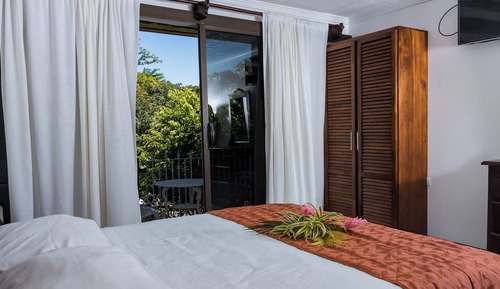 Superior-Zimmer, 1 Queen-Bett, Bergblick