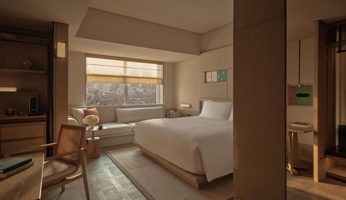 Zimmer, 1 King-Bett (Shikumen View)