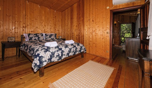 Deluxe-Suite, Kamin, eingeschränkter Meerblick
