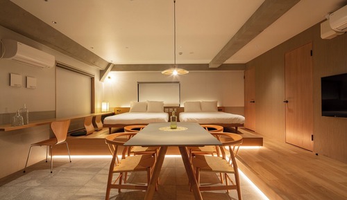 Studiosuite, Terrasse, Stadtblick (5F -Engawa)