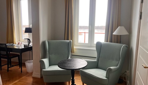 Deluxe Suite Herrenhaus Gartenblick