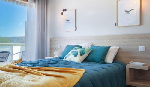 Superior-Doppelzimmer, Poolblick