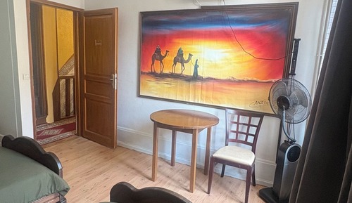 City-Dreibettzimmer, Stadtblick