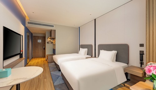 Standardzimmer, 2 Doppelbetten