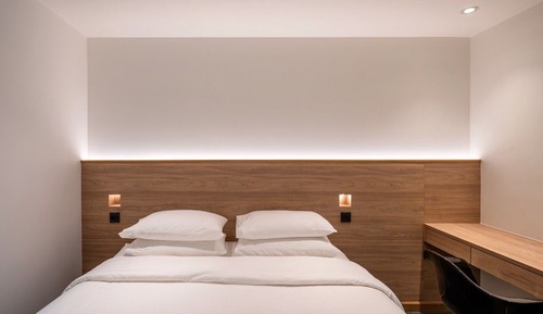 Standardzimmer, 1 King-Bett, eigenes Bad, Stadtblick