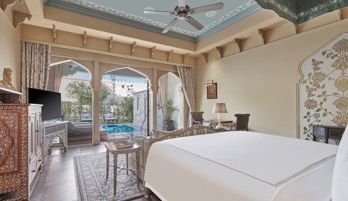 Suite, 1 King-Bett, eigener Pool