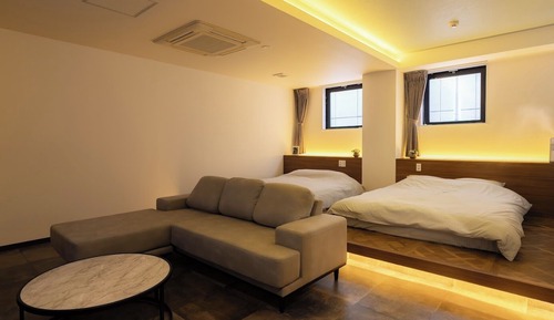 Deluxe-Suite, 2 Queen-Betten, eigenes Bad, Annex